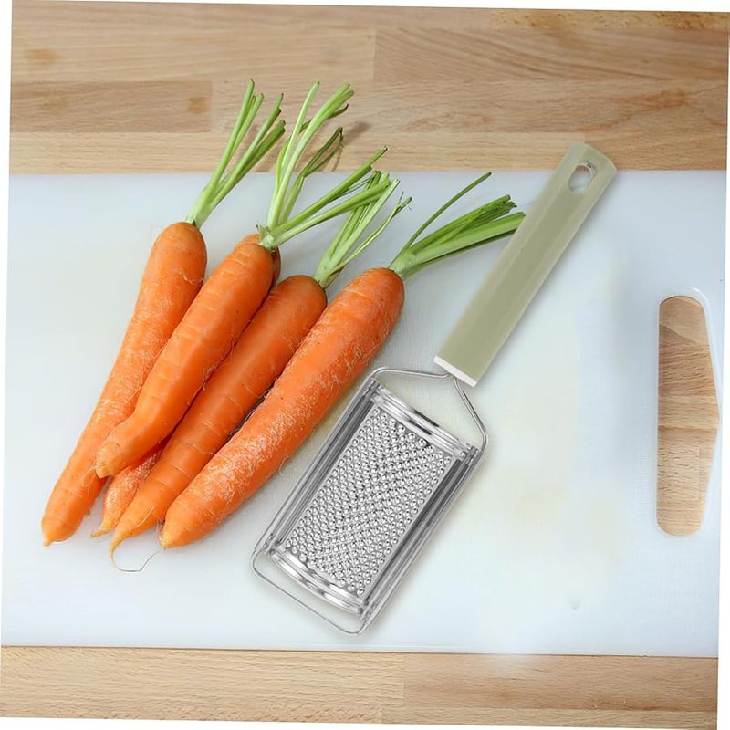 Stainless Steel Garlic Grater Handheld Vegetable Zester with PP Handle Easy Cleaning - Image 4